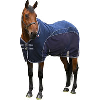 Produktbild von Premier Equine Airtech Mesh Trocknende Fleece-Decke für Pferde in Blau