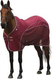 Produktbild von Premier Equine Airtech Mesh Trocknende Fleece-Decke für Pferde in Rot