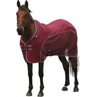 Produktbild von Premier Equine Airtech Mesh Trocknende Fleece-Decke für Pferde in Rot