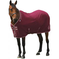 Produktbild von Premier Equine Airtech Trocknende Fleece-Decke für Pferde in Rot