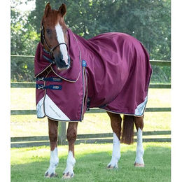 Premier Equine Akoni Stratus Outdoor-Pferdedecke mit Halsabdeckung 0g – Bild 1 von 5