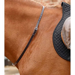 Premier Equine Altino Halfter für Pferde aus Kunstleder in Schwarz – Bild 1 von 3