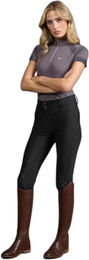 Produktbild von Premier Equine Amnis Reithose Damen Full Grip Schwarz Größe 42 wasserdicht