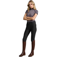 Produktbild von Premier Equine Amnis Reithose Damen Full Grip Schwarz wasserdicht Größe 40