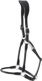 Produktbild von Premier Equine Anatomisches Lederhalfter für Vollblut in Schwarz