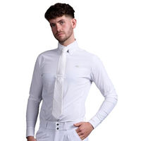 Produktbild von Premier Equine Andate Show Reitshirt Langarm Weiß Größe S