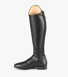 Premier Equine Anima Reitstiefel Damen aus Kunstleder Schwarz Größe 39 EU – Bild 1 von 7
