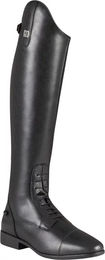 Premier Equine Anima Reitstiefel Damen aus Kunstleder Schwarz Größe L – Bild 1 von 1