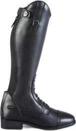 Produktbild von Premier Equine Anima Reitstiefel für Kinder aus Kunstleder Schwarz Größe 32