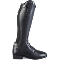 Produktbild von Premier Equine Anima Reitstiefel für Kinder aus Kunstleder Schwarz Größe 32