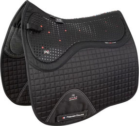 Premier Equine Anti-Rutsch-Dressurmatte Close Contact Tech Grip Pro in Schwarz – Bild 1 von 2