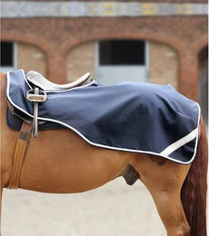Premier Equine Arbeitsnierenabdeckung für Pferde aus Nylon in Blau Größe XL – Bild 1 von 2