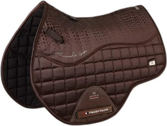 Premier Equine Armada CC GP Sattelunterlage für Pferde in Braun – Bild 1 von 3