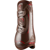 Produktbild von Premier Equine ArmorX Offene Gamaschen für Pferde aus Neopren Braun Größe S