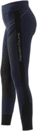 Produktbild von Premier Equine Astrid Reithose Legging Full Grip für Mädchen in Blau Größe 5/6 Jahre