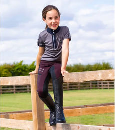 Premier Equine Astrid Reithose Legging für Mädchen mit Full Grip – Bild 1 von 2