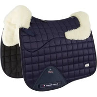Produktbild von Premier Equine Atlantis CC Dressurmatte für Pferde aus Wolle und Satin in Blau