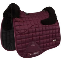 Produktbild von Premier Equine Atlantis CC Dressurmatte für Pferde aus Wolle und Satin in Rot