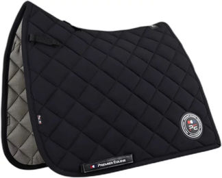 Produktbild von Premier Equine Atlas Close Contact Dressurschabracke für Vollblut in Schwarz