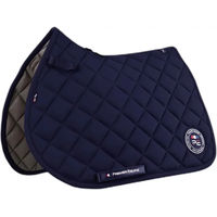 Produktbild von Premier Equine Atlas Close Contact Springschabracke für Vollblut aus Nylon in Blau