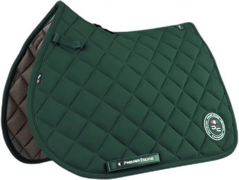 Produktbild von Premier Equine Atlas Close Contact Springschabracke für Vollblut aus Nylon in Grün