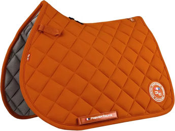 Produktbild von Premier Equine Atlas Close Contact Springschabracke für Vollblut aus Nylon in Orange