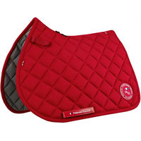 Produktbild von Premier Equine Atlas Close Contact Springschabracke für Vollblut in Rot aus Nylon