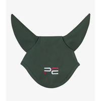 Produktbild von Premier Equine Atlas Fliegenhaube für Pferde in Grün Transparent Größe M