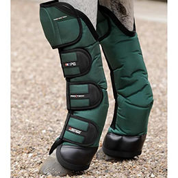 Premier Equine Ballistic Pro-Tech Transportgamaschen für Pferde in Grün – Bild 1 von 3
