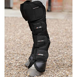 Premier Equine Ballistic Pro-Tech Transportgamaschen für Pferde in Schwarz – Bild 1 von 3