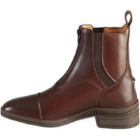 Produktbild von Premier Equine Balmoral Reitstiefel aus Leder für Damen und Herren in Braun