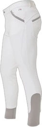 Produktbild von Premier Equine Barusso Reitturnierhose für Herren mit Grip in Weiß