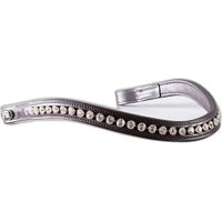 Produktbild von Premier Equine Bellissima Stirnband für Pferde mit Strass aus Leder