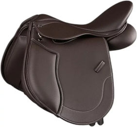 Produktbild von Premier Equine Biarritz Pony Decke aus Kunstleder in Braun