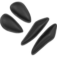 Produktbild von Premier Equine Biarritz Sattelzubehör für Pferde aus Kunstleder in Schwarz (4er Set)