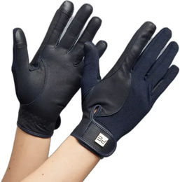 Produktbild von Premier Equine Bordoni Reithandschuhe aus Leder und Mesh Unisex Größe XS