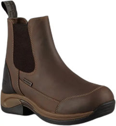 Produktbild von Premier Equine Borelli Chelsea Reitstiefel aus Leder wasserdicht braun Unisex Größe 43