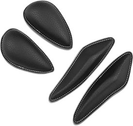 Produktbild von Premier Equine Bourges Sattelzubehör für Pferde aus Kunstleder Schwarz (4er Pack)