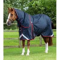 Produktbild von Premier Equine Buster 420 g Classic wasserdichte Outdoor-Pferdedecke mit Halsteil aus Nylon in 183 cm - 420 g