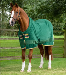 Premier Equine Buster Continental Trocknende Fleece-Pferdedecke Grün 198 cm – Bild 1 von 2