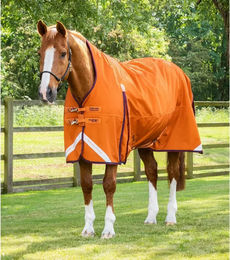 Premier Equine Buster Hardy wasserdichte Outdoor-Decke für Pferde in Orange 198 cm – Bild 1 von 1
