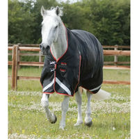 Produktbild von Premier Equine Buster Hardy wasserdichte Outdoor-Decke für Pferde in Schwarz aus Nylon - 100 g