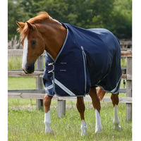 Produktbild von Premier Equine Buster Original wasserdichte Outdoor-Decke für Pferde in Blau aus Nylon