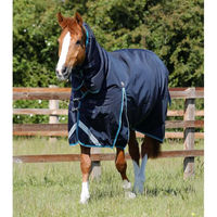 Produktbild von Premier Equine Buster Storm Wasserdichte Outdoor-Decke für Pferde in Blau