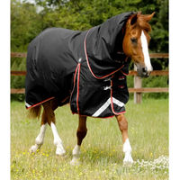 Produktbild von Premier Equine Buster Wasserdichte Outdoor-Decke für Pferde in Schwarz