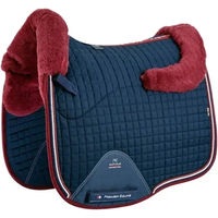 Produktbild von Premier Equine Capella CC Square Merinowolle Satteldecke für Pferde in Blau