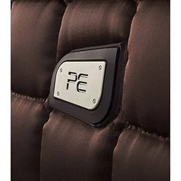 Produktbild von Premier Equine Capella CC Square Pferdeteppich aus Merinowolle in Braun