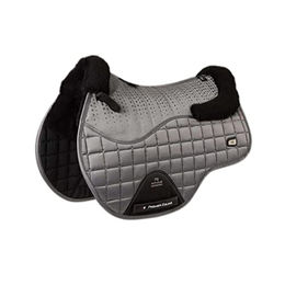 Premier Equine Capella CC Square Pferdeteppich aus Merinowolle in Grau – Bild 1 von 2