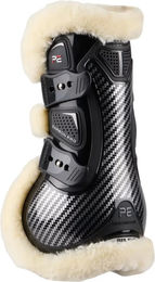 Produktbild von Premier Equine Carbon Pro Techno Gamaschen für Pferde aus Wolle Schwarz Größe M