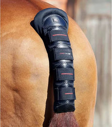 Premier Equine Carbon Tech Schweifschoner aus Baumwolle Schwarz rutschfest – Bild 1 von 1